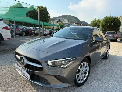 Usata Mercedes CLA180 116 CV (85 kW) 2020 Grigio Coupé