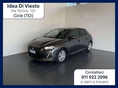 Usata Peugeot 208 Allure 101 CV (74 kW) 2021 Grigio Utilitaria