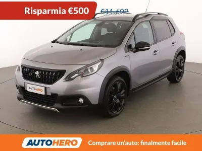 Usata Peugeot 2008 GT-line 120 CV (88 kW) 2017 Grigio SUV
