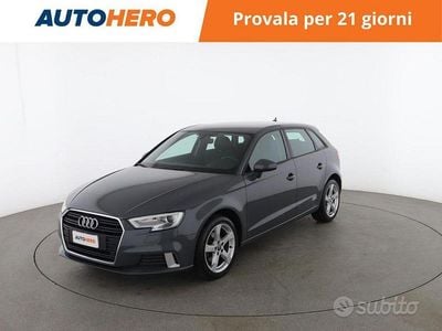 Usata Audi A3 Sport 116 CV (85 kW) 2018 Grigio Berlina