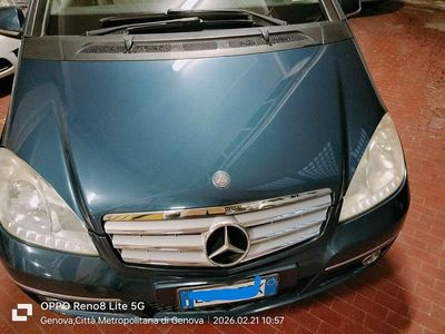Usata Mercedes A160 Elegance 95 CV (69 kW) 2009 Blu/azzurro Monovolume