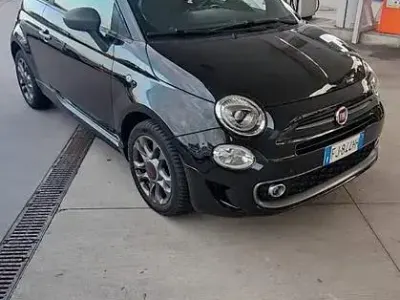 Käytetty Fiat 500S S 69 HP (50 kW) 2017 Musta Viistoperä
