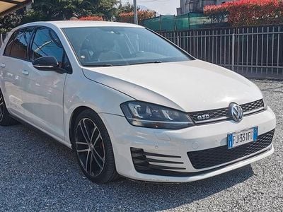Usata VW Golf VII GTD 184 CV (135 kW) 2017 Bianco Berlina