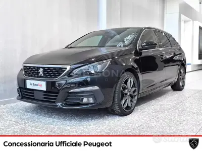 Usata Peugeot 308 SW GT-line 131 CV (96 kW) 2018 Nero Station wagon