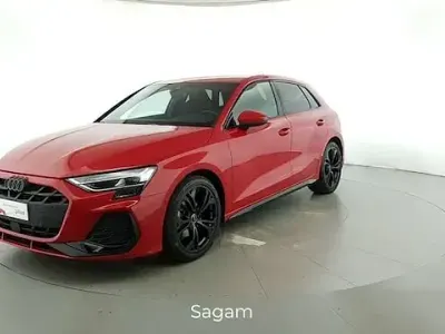 Usata Audi A3 S-Line 150 CV (110 kW) 2025 Rosso progressivo metallizzato