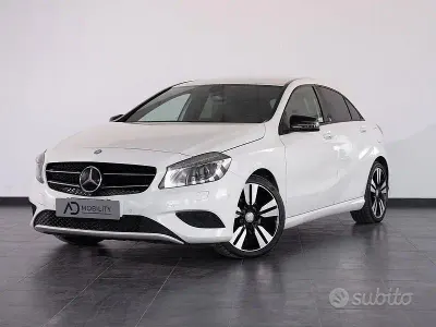 Usata Mercedes A180 Executive 108 CV (79 kW) 2013 Bianco Berlina