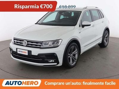 Usata VW Tiguan Sport 125 CV (91 kW) 2018 Bianco SUV