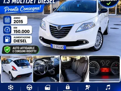 Usata Lancia Ypsilon 95 CV (69 kW) 2015 Bianco Utilitaria