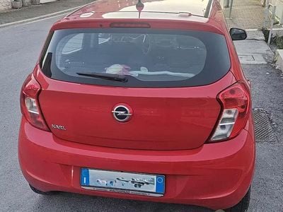 Usata Opel Karl 75 CV (55 kW) 2016 Rosso Utilitaria