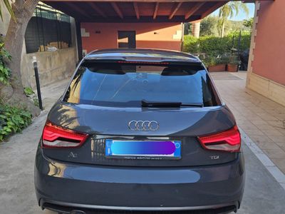 Usata Audi A1 S-Line 90 CV (66 kW) 2017 Grigio Utilitaria