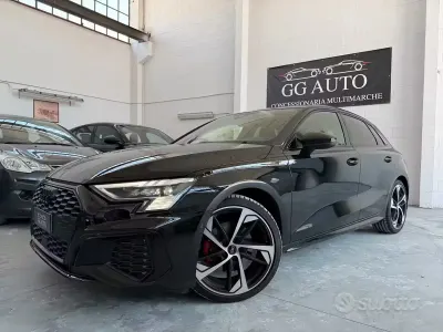 Usata Audi A3 Ambiente 150 CV (110 kW) 2023 Nero Berlina