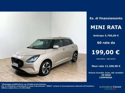 Uusi Suzuki Swift 83 HP (61 kW) 2025 Peessi Viistoperä
