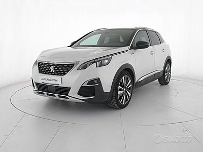 Usata Peugeot 3008 GT-line 131 CV (96 kW) 2018 Bianco SUV