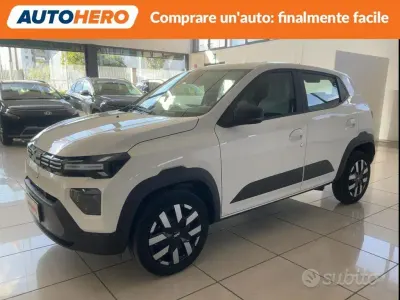 Usata Dacia Spring Expression 19 kW (26 CV) 2025 Bianco Utilitaria