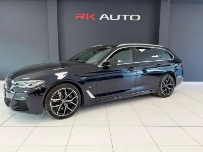 Usata BMW 520 M Sport 190 CV (139 kW) 2022 Blu/azzurro Station wagon