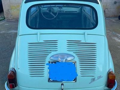 Usata Fiat 600 1960 Verde Cabrio