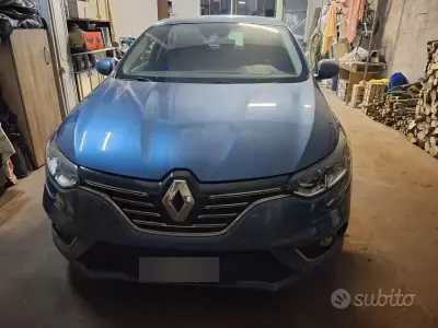 Brugt Renault Mégane 110 HK (80 kW) 2018 Blå Sedan