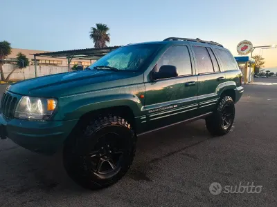 Usata Jeep Grand Cherokee 223 CV (164 kW) 1999 Verde SUV