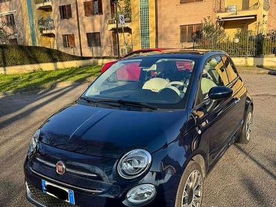 Usata Fiat 500 Lounge 69 CV (50 kW) 2019 Blu/azzurro Utilitaria