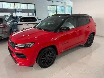 Usata Jeep Compass 150 CV (110 kW) 2021 Rosso SUV