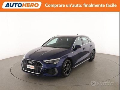 Usata Audi A3 S-Line 150 CV (110 kW) 2023 Blu/azzurro Berlina