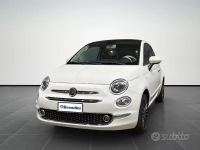 Usata Fiat 500 Lounge 69 CV (50 kW) 2018 Bianco Berlina