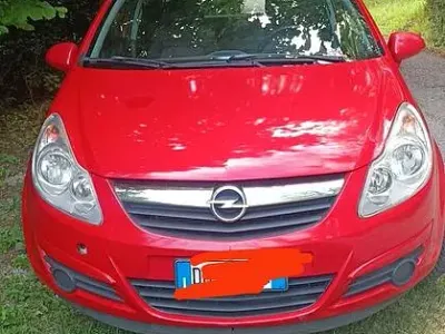 Usata Opel Corsa 80 CV (58 kW) 2007 Rosso Utilitaria