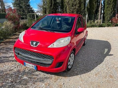 Usata Peugeot 107 2009 Rosso Utilitaria