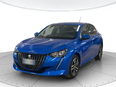 Usata Peugeot 208 Allure 101 CV (74 kW) 2021 Blu Utilitaria