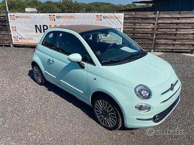 Occasion Fiat 500C Lounge 69 ch (50 kW) 2016 Bleue Cabriolet
