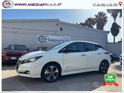 Usata Nissan Leaf N-Connecta 89 kW (122 CV) 2018 Bianco Utilitaria
