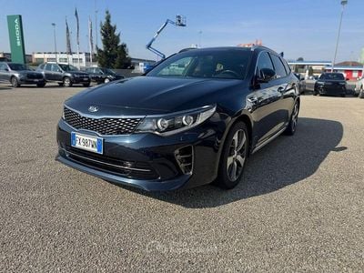 Usata Kia Optima GT-Line 141 CV (103 kW) 2019 Blu/azzurro Station wagon