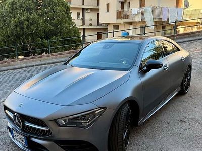 Usata Mercedes CLA200 Premium 150 CV (110 kW) 2021 Grigio Coupé