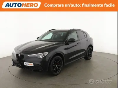 Brugt Alfa Romeo Stelvio Tech Edition 209 HK (153 kW) 2019 Sort SUV