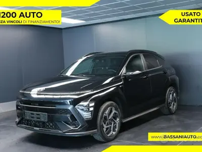Usata Hyundai Kona N Line 120 CV (88 kW) 2023 Nero SUV