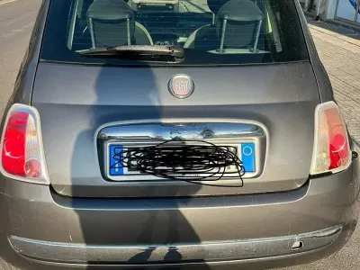 Usado Fiat 500 85 CV (62 kW) 2012 Gris Utilitario