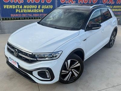 Usata VW T-Roc R-line 150 CV (110 kW) 2022 Bianco SUV