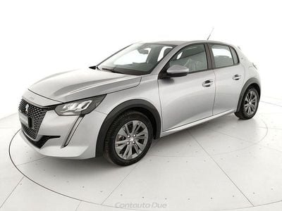 Usata Peugeot e-208 Active 57 kW (78 CV) 2021 Grigio artense Utilitaria