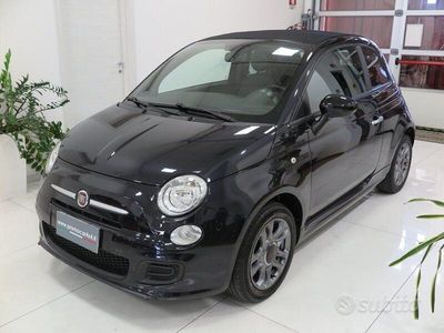 Usata Fiat 500C Sport 69 CV (50 kW) 2013 Nero Cabrio