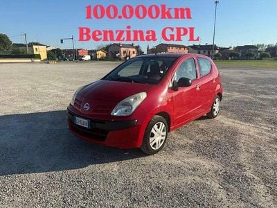 Usata Nissan Pixo 68 CV (50 kW) 2010 Rosso Utilitaria
