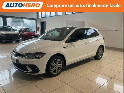 Usata VW Polo R-line 95 CV (69 kW) 2023 Bianco Utilitaria