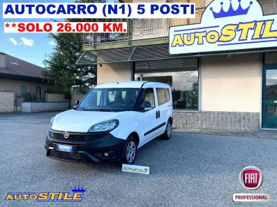 Usata Fiat Doblò 95 CV (69 kW) 2021 Bianco Monovolume
