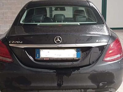 usata Mercedes C220 Classe C-W205 2014 Berlina d Sport 4matic auto 9m