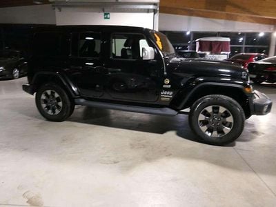 Usata Jeep Wrangler Sahara 200 CV (147 kW) 2019 Nero SUV
