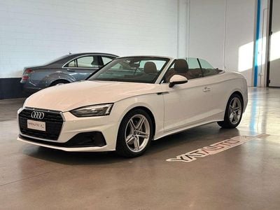 Usata Audi A5 Cabriolet Ambiente 204 CV (150 kW) 2022 Bianco Cabrio