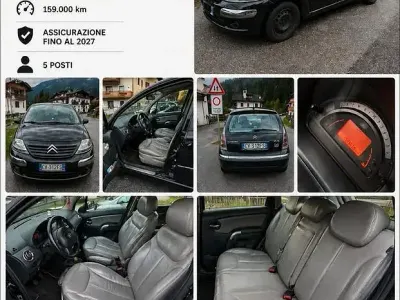 Usata Citroën C3 60 CV (44 kW) 2005 Nero Berlina