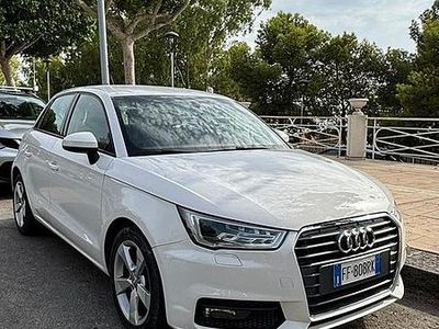 Usata Audi A1 95 CV (69 kW) 2016 Bianco Utilitaria
