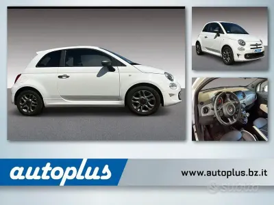 Usata Fiat 500 S 69 CV (50 kW) 2018 Bianco Utilitaria
