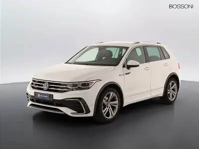 Usata VW Tiguan R-line 150 CV (110 kW) 2022 Bianco SUV