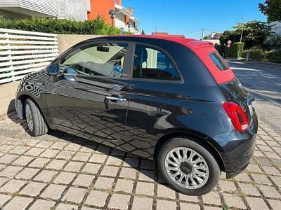 Usata Fiat 500C Lounge 69 CV (50 kW) 2020 Nero Cabrio